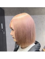 クリーム 大宮(CREAM) ピンクベージュボブ