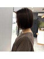 オレンジ(orange) 【大嶋】前髪なしの大人ボブ