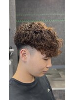 ulu. Men's Hair Salon スペインカール