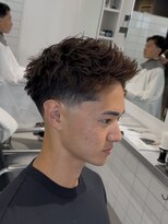 グルーマーズクレッジ 渋谷店(GROOMER/S CREDGE) テーパーウォーリアカット スパイキーショートテーパーフェード