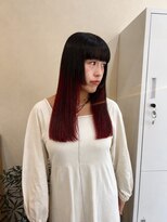 メル ヨコハマ(MeL)&nbsp;ダブルカラーミルクティーベージュピンクベージュロングレイヤー