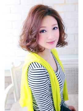 フォルテ 城北店 大人かわいいアンニュイショートボブ