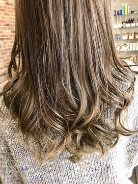 ヘアーサロン クレア(Hair salon Crea) 【Crea】外国人風バレイヤージュ×ILLUMINA OCEAN