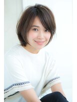 アンアミ オモテサンドウ(Un ami omotesando)&nbsp;【Un ami】 大人かわいい 小顔ミディアムボブ　松井幸裕