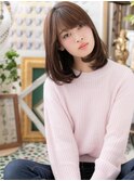 重めスタイルが大人かわいいワンカールミディa大宮20代30代40代