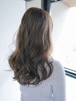 ヘアデザイン ステラ(hair design sTella)&nbsp;★セミロング×寒色ベージュで柔らかスタイル★