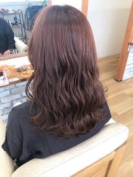 ロビー(LOBBY) 『LOBBY』 春夏ヘア*オレンジブラウン