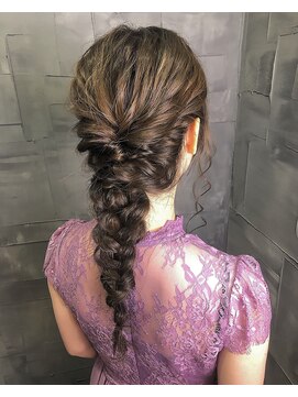ヘアサロンエム 大宮東口(HAIR SALON M) デザインカラー/厚めバング/ローライト/スリークボブ