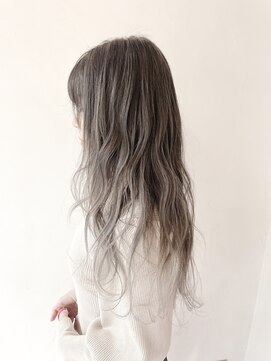 キャンディーエッグ(Candy egg) 原口☆ダークグレーバレイヤージュ☆福岡久留米