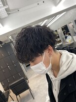 オーバルバイアピッシュ(OVARL by apish) 似合わせ縦落ちスパイラル/ツイストパーマメンズ/こなれヘア