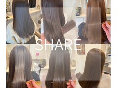 【髪質改善・美髪トリートメント】SHARE hair make works【シェア】