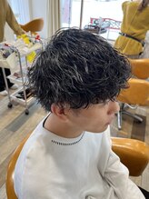 アンプヘアー 西京極店(unpeu hair) 波巻きパーマ