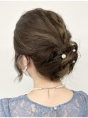 【お呼ばれヘア】ヘアセット/新越谷 南越谷