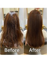 オーダーメイドの髪質改善トリートメントエステ*[放出/髪質改善/縮毛矯正]