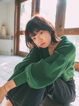 サインヘアー 静岡(sign hair) くびれボブ