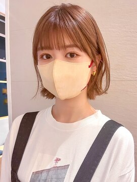 ラフ フロム ガーデン(Laf from GARDEN) 前髪カット/ボブ/大人ガーリー/似合わせカット/韓国/縮毛矯正