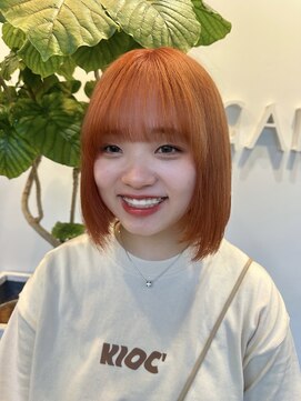 ジャガラ 千葉駅北口店(JAGARA) ブリーチカラー/オレンジベージュ【千葉・千葉駅】