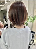 レイヤーカット レイヤーボブ くびれヘア ショートヘア ボブ