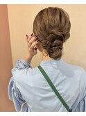 お出かけなどに♪可愛いお団子*ゆるお団子ヘア