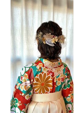 ナイアバイアヌエヌエ(naia by anuenue) 卒業式×ハーフアップ