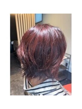 エーメイド(A made) ブリーチなしダブルカラー×明るい白髪染め