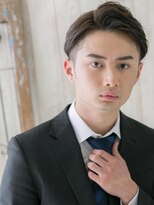 トニーアンドガイ メン 与野駅前店(TONI&GUY MEN)&nbsp;七三分けフェードカットショートのイケメンスタイルアi与野