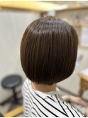 内巻きシンプルボブ