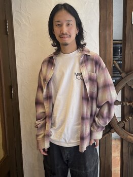 ヘアースペース エートゥーゼット(HairSpace AtoZ)の写真/トレンドスタイリスト【東 寛道】＊デザインカラーのことならお任せください!ハイライト／バレイヤージュ★