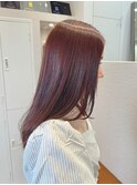 加藤【高円寺】ローズブラウン/ツヤ髪/レイヤーカット