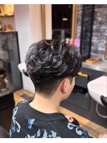 バーバーブロス(BAR BER bro's)&nbsp;フェザーパーマ/フェード/浦安/メンズパーマ