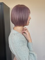ゴウトゥデイシェアサロン 町田店(GO TODAY SHAiRE SALON)&nbsp;色落ちも楽しめるラベンダーカラー♪