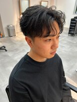 シエテ 津田沼(Siete) スペインカール/スパイキーショート/ブルーブラック/津田沼