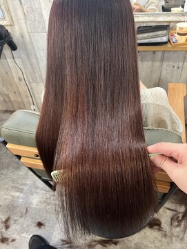 ロア ヘアーコーディネート 三条烏丸店(LoRE hair coordinate) 髪質改善/縮毛矯正/ロングヘアー/ボルドールビー