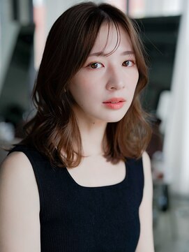 レノラ 本町(LENORA) ☆ホワイトグレージュミニウルフデジタルパーマチェリーブラウン