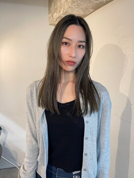 コードプラスリム(CODE+LIM) オリーブカラー/ミディアム/顔まわりカット