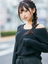 ファクトリーファイブ(Factory5) 小顔外ハネミディアムアッシュ20代30代40代くびれミディ韓国ヘア