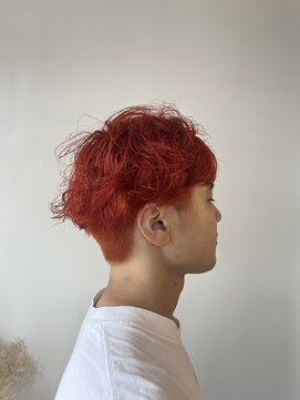 ボレロ ヘアーアンドライフサロン(volero hair life salon) オレンジカラー/パーマ