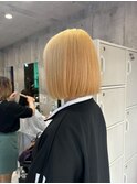 抜きっぱブロンドカラー