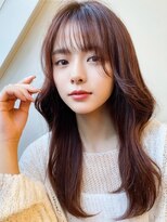 モダ 静岡(MODA)&nbsp;大人可愛いレイヤーカットピンクアッシュ