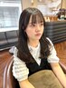 海璃指名限定【気になる前髪の癖と表面のパヤパヤに】前髪&表面縮毛矯正