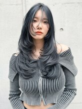 ニューヨークニューヨーク 三宮店(NYNY) レイヤーカット/ブルーカラー