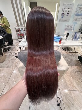 ケンジ 平塚 アネッタ(KENJE annetta) ★イノアカラー×ワインレッド