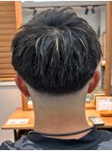 ハイライト/刈り上げショート/フェードカット/千葉駅/森茂樹