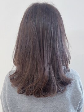 リコ(LIKO) 大人のやわらかセミディ☆大人ヘア/デジタルパーマ/白髪ぼかし