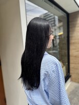 リビーチ ヘア リゾート 赤羽(Rebeach HAIR RESORT) 重く見えない大人黒髪♪透明感ブルーブラック