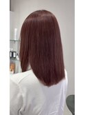 ブリーチダブルカラーピンクベージュラベンダー川越本川越