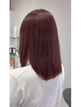 ヴィヒタ 川越 本川越(VIHTA.) ブリーチダブルカラーピンクベージュラベンダー川越本川越