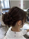 きれいめアップヘア