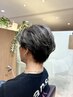 【男性限定】ハイライト+イルミナカラー×メンズカット ¥15000