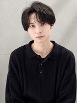 ヘアメイク アース 本庄早稲田店(HAIR & MAKE EARTH)&nbsp;センターパート_韓国ヘア_シャドウパーマ_メンズ